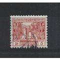 Burma.SG103 1a Bell,Mingun Pagoda (Red).Fine Us...