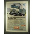 1972 GMC Astro 95 Truck Ad - Put Money into Banks