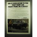 1975 Volvo 240 Series Car Ad - Did It Ever Occur