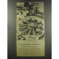 1946 Visking Corporation Ad - Wonderful taste - no waste