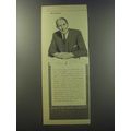 1955 Barclays Bank Ad - The Manager