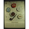 1963 Player's Navy Cut Tobacco Ad - Treasure Islands