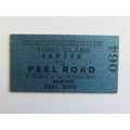 Isle of Man Railway Santon-Peel Road Ticket #595