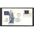 FDC Fleetwood 1651 13c Indiana (Cachet-U/A) CV0...