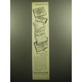 1960 Saks Fifth Avenue Travel Case Ad - Satin accommodations for lingerie
