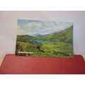 LLYN GWYNANT, SNOWDONIA, Wales. used postcard b...