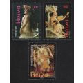 Fr. Polynesia Dancers Heiva 2007 3v 2007 MNH SG...