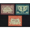 Fr. Polynesia Early Currency 3v 2007 MNH SG#106...