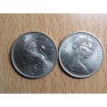 GB 1973 Elizabeth II 10p Coin High Grade A/U