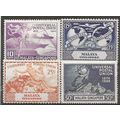 Singapore 1949 UPU Set SG93-96 Mounted Mint. .