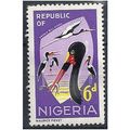 Nigeria 1966 SG178 6d Multicoloured Mounted Min...