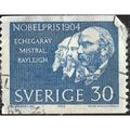 SWEDEN, Nobel Laureates 1904, blue 1964, 30ore