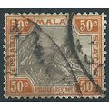 Federated Malay States 1900 SG22 50c Black & Or...