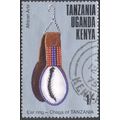 KUT - 1975 - SG372 - 1/- multi - Earring, Chaga...