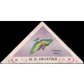 CROATIA, BIRDS, Croation government in exile, lilac 1953, 10, #2