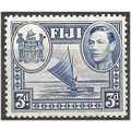 Fiji 1938 SG257 3d Blue Mounted Mint . .. .