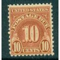 J84 10c Postage Due Barely Clears MNH Q1522