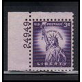 1035 3c Statue of Liberty Fine MNH P#S UL 24949...