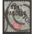 1891 O70 2d Grey-Green & Camine Govt Parcel Off...