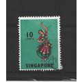 Singapore.SG105 10c Bharatha Natyam.Fine Used.J...