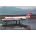 Aeroperu Fokker F28 1000 Aircraft Postcard (A10...