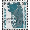 GERMANY, Lion statue, Brunswick, green-blue 199...