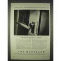 1940 The Maryland Insurance Ad - Smiths Are Out...