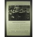 1940 The Maryland Insurance Ad - Will Never Be ...