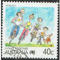 Australia 1988 Living Together 40c Multicoloure...