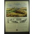 1964 Shell Oil Ad - art by David Gentleman - The Motorways