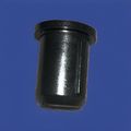 OEM GE Refrigerator BUSHING HINGE - BLACK WR02X...