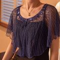 Women's Cape Up Shrug For 1920s Gatsby Sequin E...