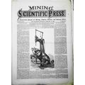 Mining and Scientific Press Feb 19, 1876. Yello...