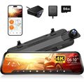 WOLFBOX G930 10'' Rear View Mirror Camera with ...