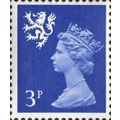 Great Britain 1971 QEII Scotland 3p Ultramarine...