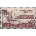 SOUTH AFRICA, SHIP, Wanderer enters Durban, eng...