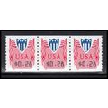 CVP33 28c Shield Very Fine MNH Strip of 3 PA5320