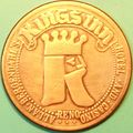 King's Inn. $1 Casino Token. Reno, NV. D35.