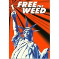 Advertising FREE THE WEED Postcard (hedd shop M...