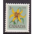 Canada 1977 Canada Lily 3c Mint No Gum SG 858 VGC
