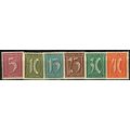 1921 6 different values - MLH (*)