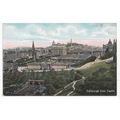 Edinburgh from Castle Reliable Series Postcard ...