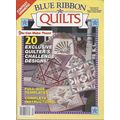 Quilting PATTERN Magazine Blue Ribbon Quilts