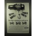 1995 Yamaha Kodiak, Wolverine and Big Bear ATV Ad