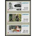 ATM Mi 90/2: 8, 19 & 25 Kr. International Stamp...