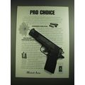 1995 Mitchell Arms Alpha .45 Pistol Advertisement - Pro Choice