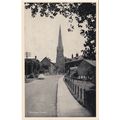 Standard size printed postcard Church Bloxham O...