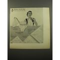 1950 Bronzini Handkerchiefs Advertisement - photo by John Rawlings - For Easter