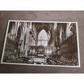 Real photographic Postcard - The Choir, York Mi...