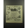 1956 Cuban Tourist Commission Ad - Historic.. scenic .. modern.. exciting